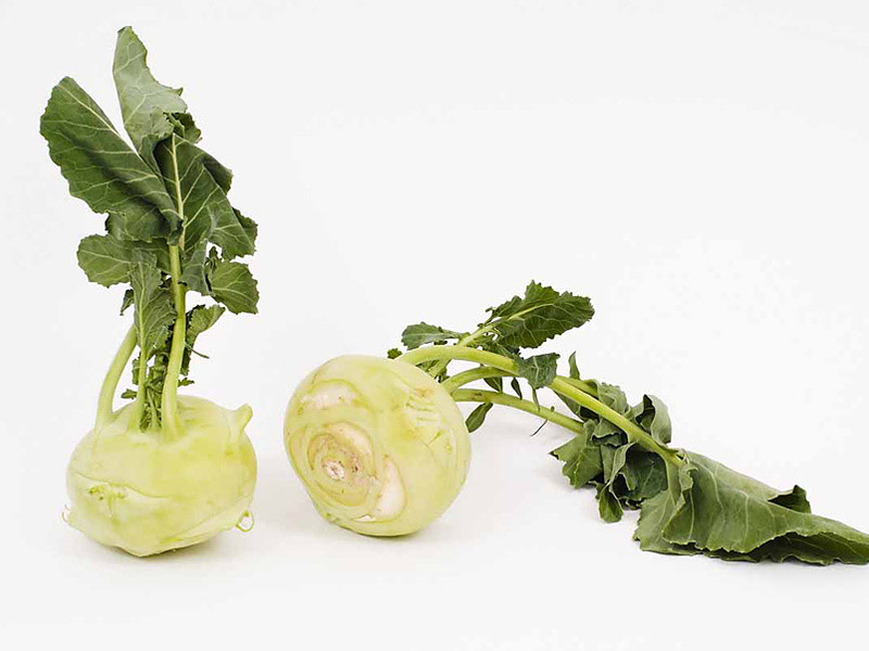 Kandungan kalori kubis kohlrabi