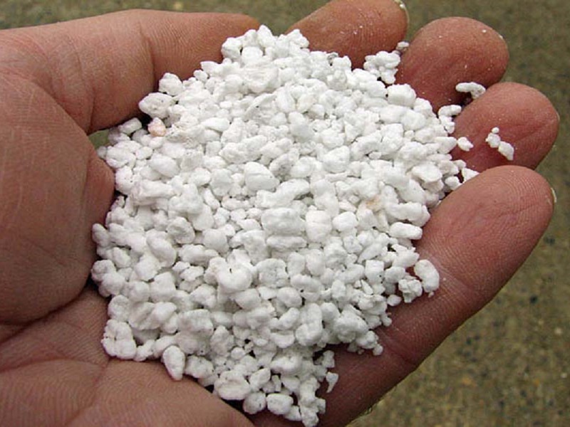 Penerangan mengenai penampilan bahan perlite